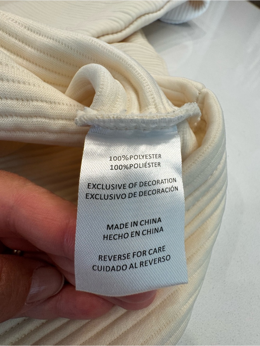 Men's Ribbed Hoodie - Picture 5 of 5